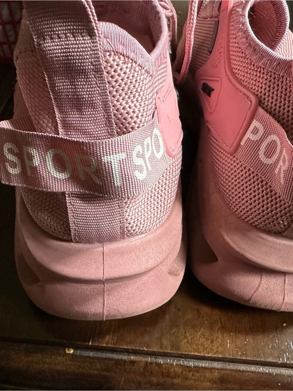 Women’s Pink Athletic Sneakers with Supportive Design